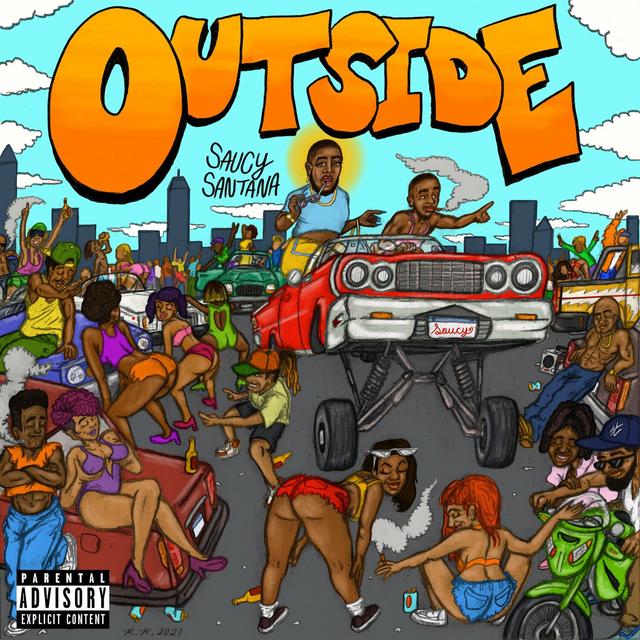 Album cover art for Outside