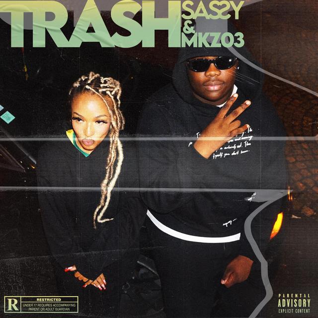 Album cover art for TRASH (featuring Mkz03)