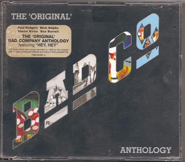 Album cover art for The Original Bad Company Anthology
