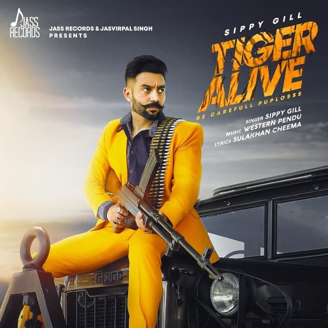 Album cover art for Tiger Alive