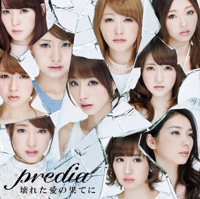 Album cover art for 壊れた愛の果てに