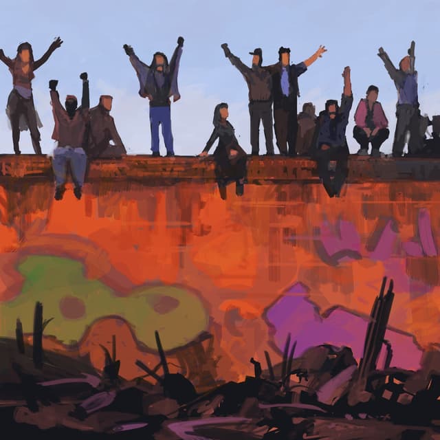 Album cover art for All the Worlds We Built