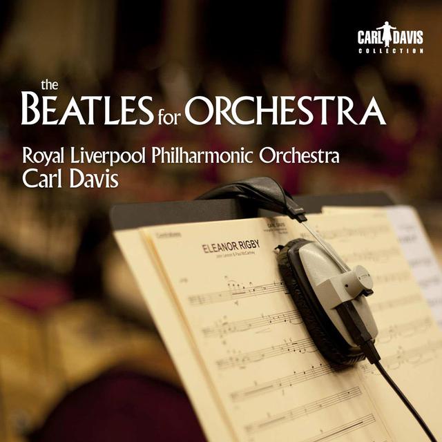 Album cover art for The Beatles for Orchestra