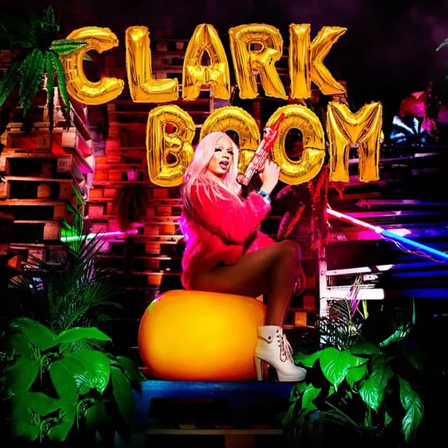Album cover art for Clark Boom