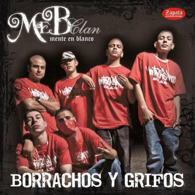 Album cover art for Borrachos Y Grifos