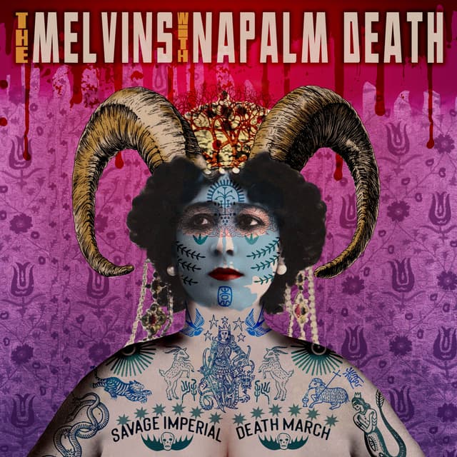 Album cover art for Savage Imperial Death March