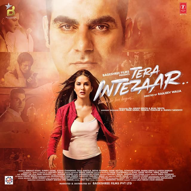 Album cover art for Tera Intezaar