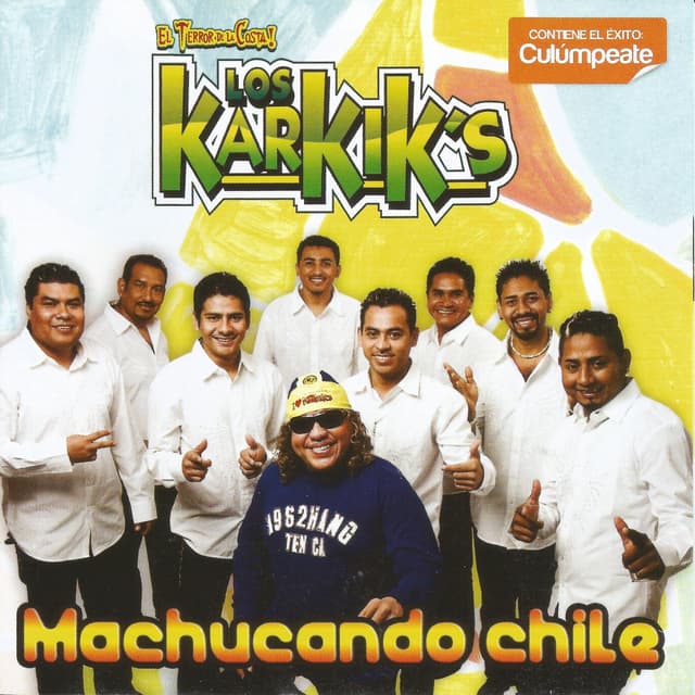 Album cover art for Machucando Chile