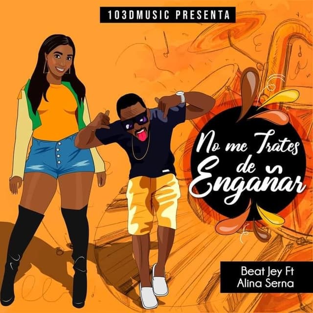 Album cover art for No me trates de engañar