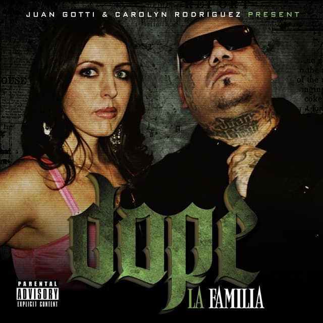Album cover art for DOPE LA FAMILIA