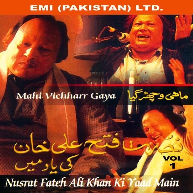 Album cover art for A Tribute The Essential Nusrat Fateh Ali Khan Vol-1