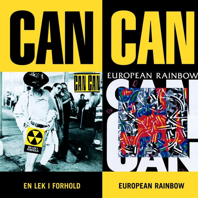 Album cover art for En Lek I Forhold / European Rainbow