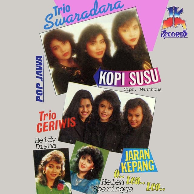 Album cover art for Pop Jawa Kopi Susu