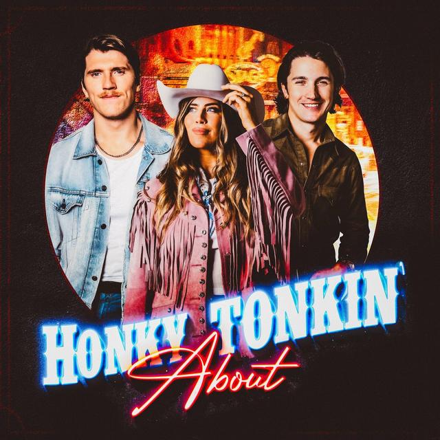 Album cover art for Honky Tonkin' About