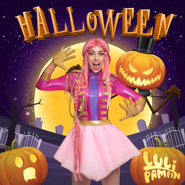 Album cover art for Halloween con Luli Pampín