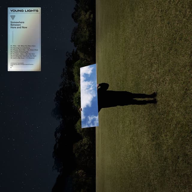 Album cover art for Somewhere Between Here and Now