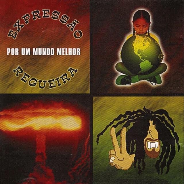 Album cover art for Por um Mundo Melhor