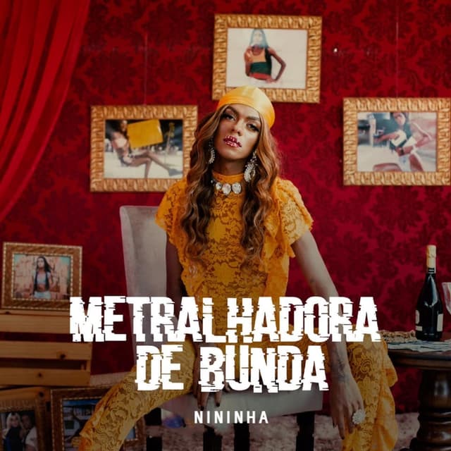 Album cover art for Metralhadora de Bunda