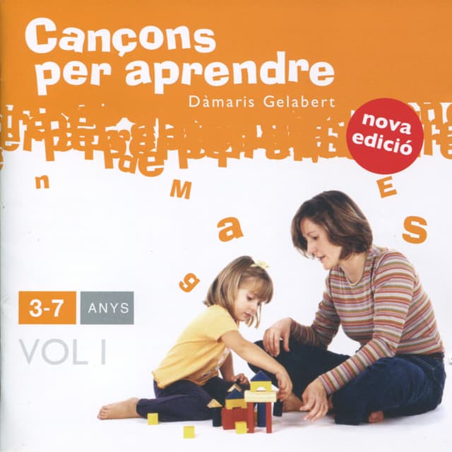 Album cover art for Cançons Per Aprendre: 3-7 Anys Vol 1