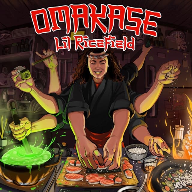 Album cover art for Omakase