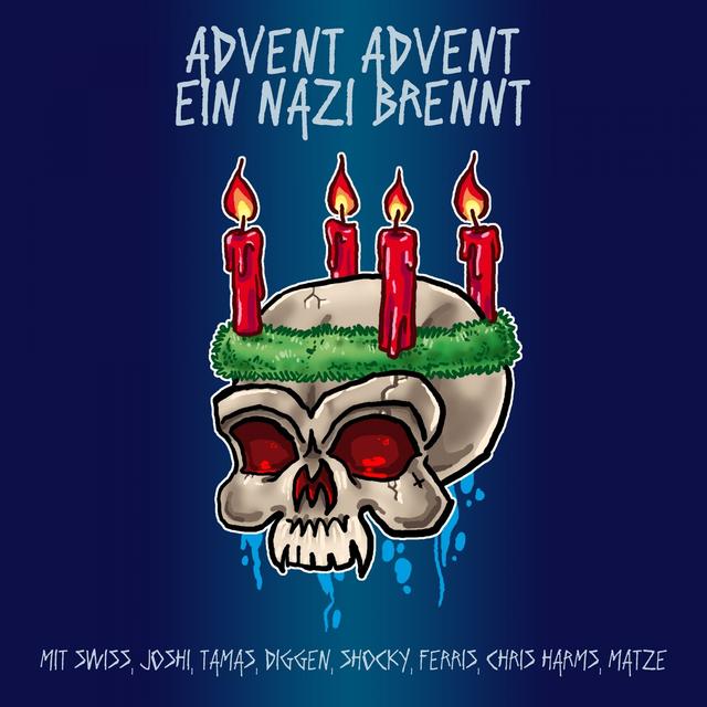 Album cover art for Advent Advent ein Nazi brennt