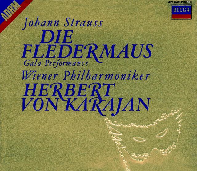 Album cover art for Strauss : Die Fledermaus