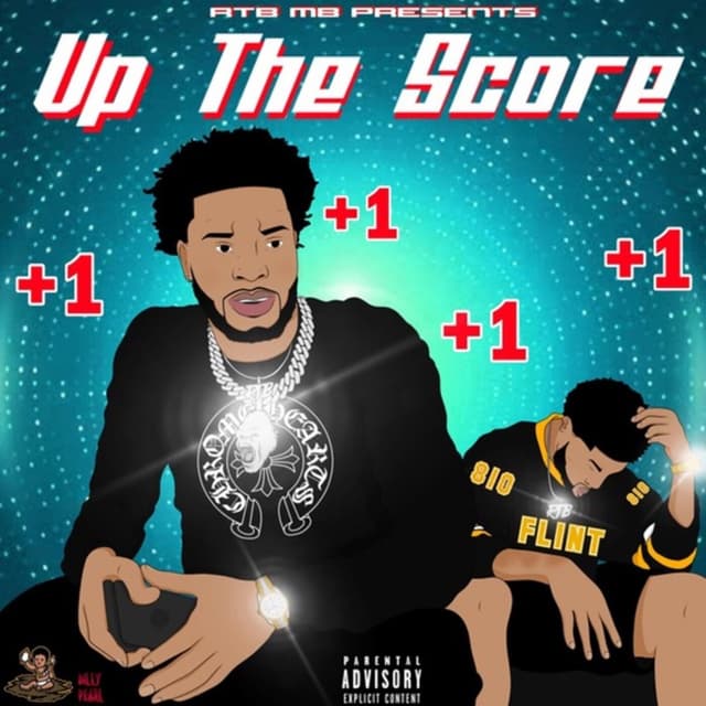 Album cover art for Up the Score