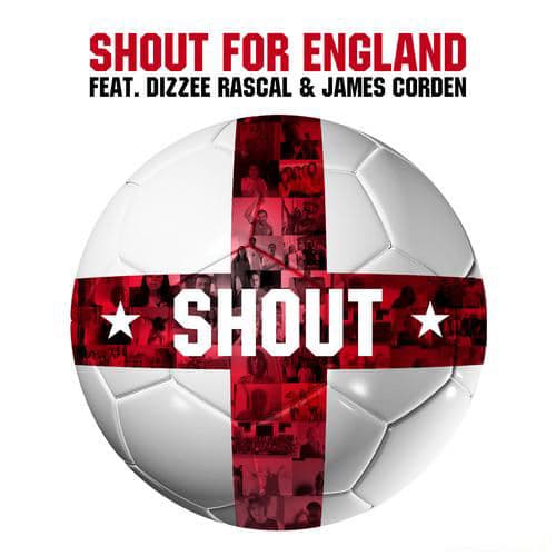 Album cover art for Shout for England