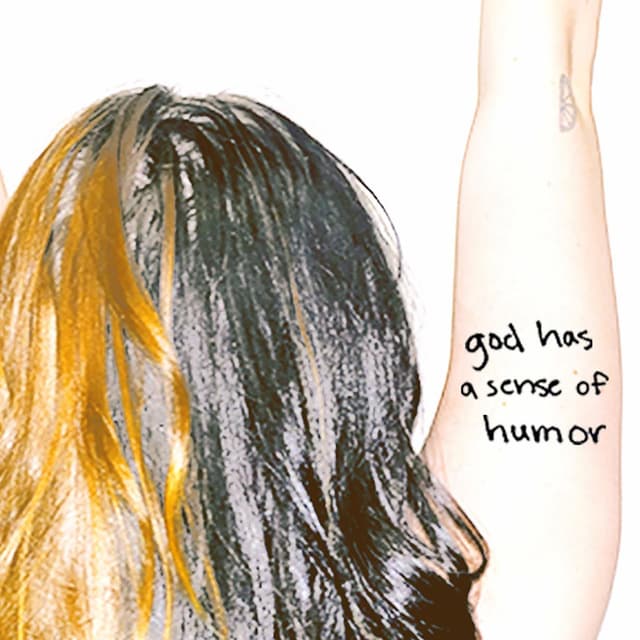 Album cover art for god has a sense of humor