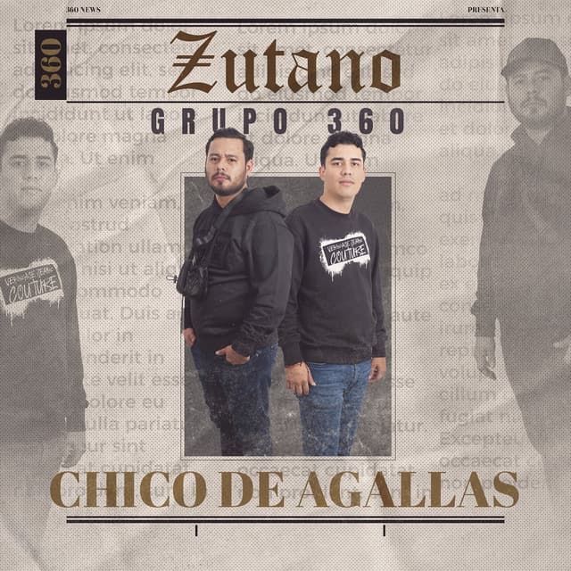 Album cover art for Zutano ( Chico De Agallas )