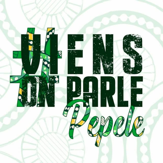 Album cover art for Viens on parle pepele