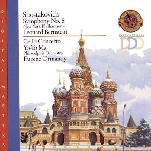 Album cover art for Shostakovich : Symphony No. 5 - Cello Concerto