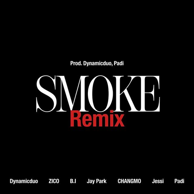 Album cover art for Smoke Remix