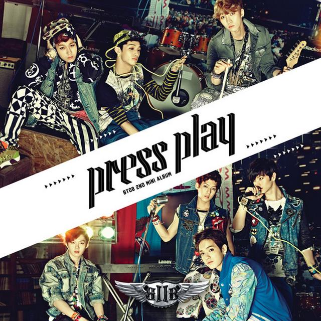 Album cover art for Press Play