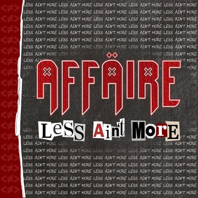 Album cover art for Less Ain’t More
