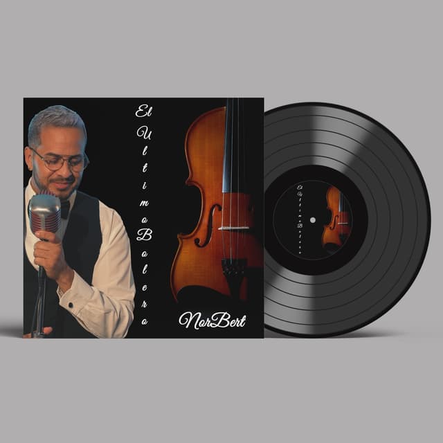 Album cover art for El último bolero