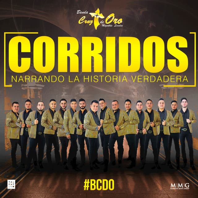 Album cover art for Corridos narrando la historia verdadera, vol. 1