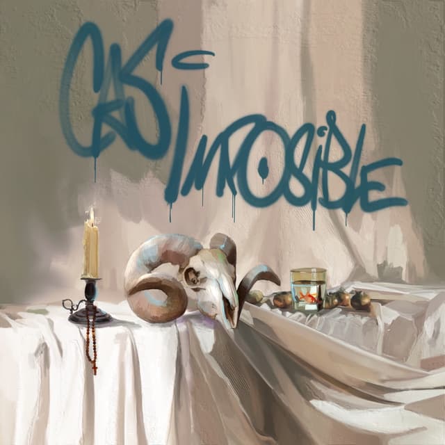 Album cover art for Casi Imposible