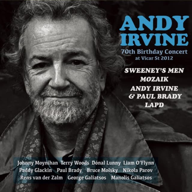 Album cover art for 70th Birthday Concert At Vicar St 2012