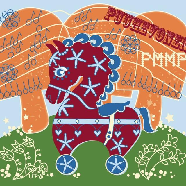 Album cover art for Puuhevonen
