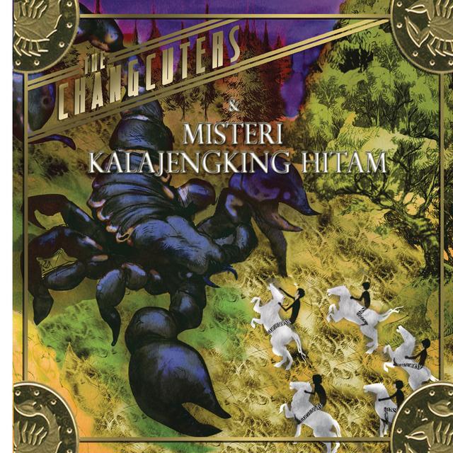 Album cover art for The Changcuters Dan Misteri Kalajengking Hitam