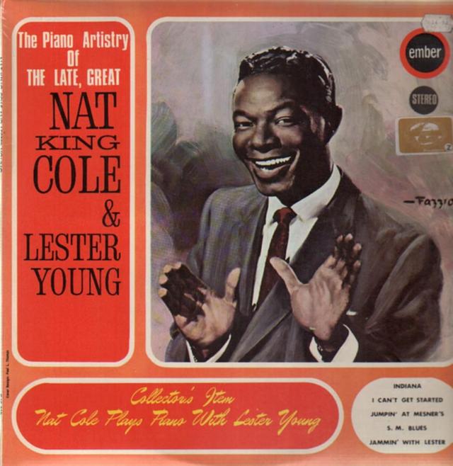 Album cover art for Nat King Cole and Lester Young