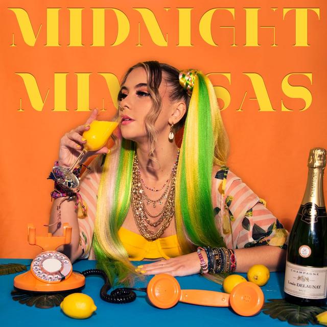Album cover art for MIDNIGHT MIMOSAS