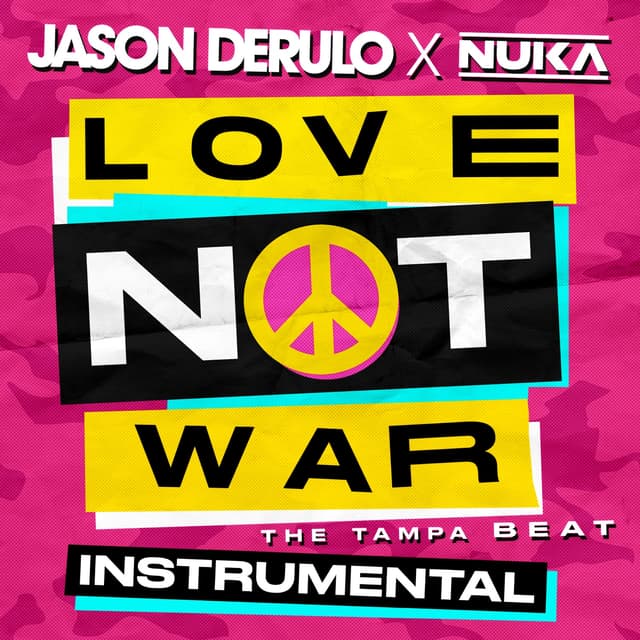 Album cover art for Love Not War (The Tampa Beat) [Instrumental]