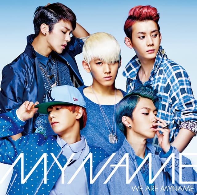 Album cover art for WE ARE MYNAME