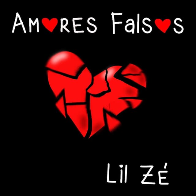 Album cover art for Amores Falsos