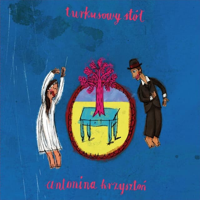 Album cover art for Turkusowy stół