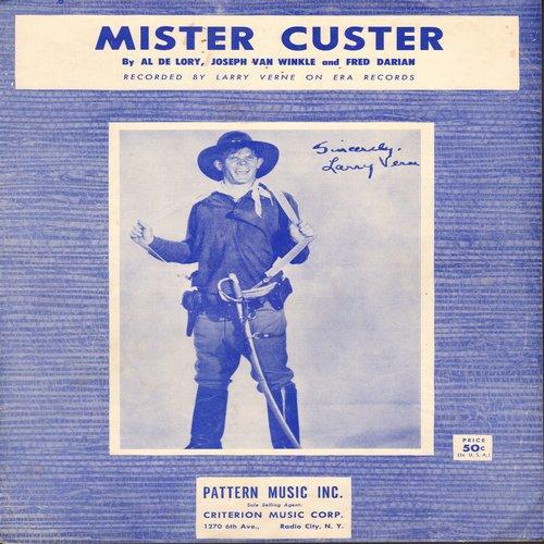 Album cover art for Mr Custer