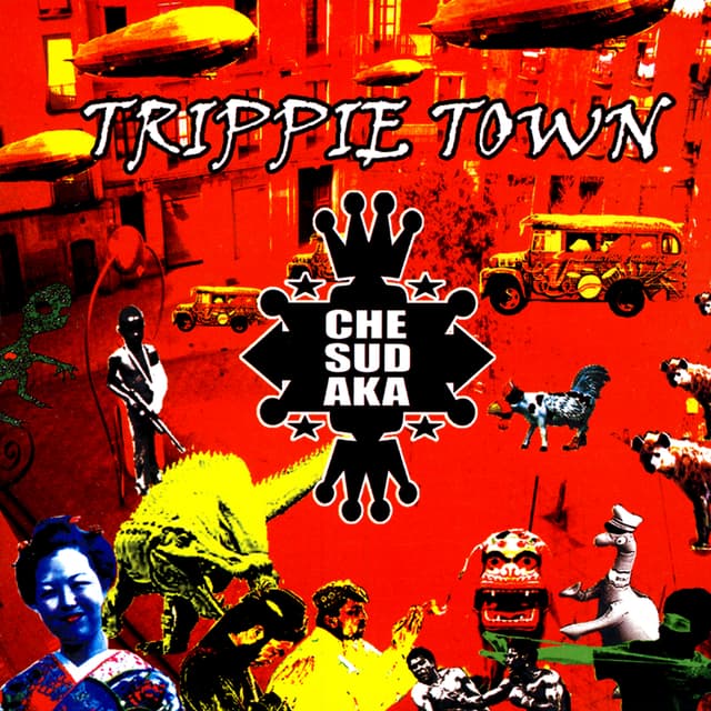Album cover art for Trippie Town