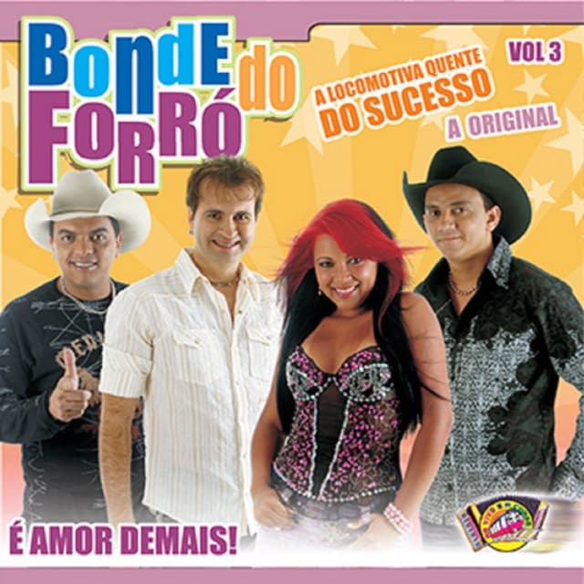 Album cover art for É Amor Demais, Vol. 3